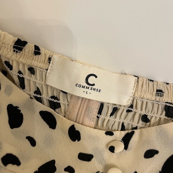 Commense Long Sleeve Square Neck Top Size Large - Picture 3 of 12